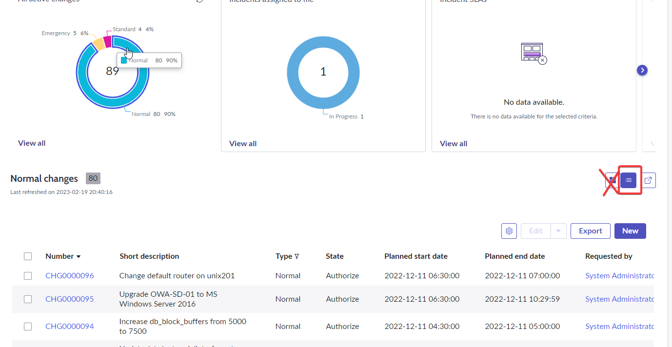Adding a Visualization to the Overview Section of the Servicenow Service Operations Workspace