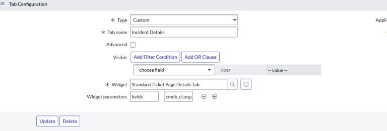 Display Fields from Record on ServiceNow Employee Center Standard ...